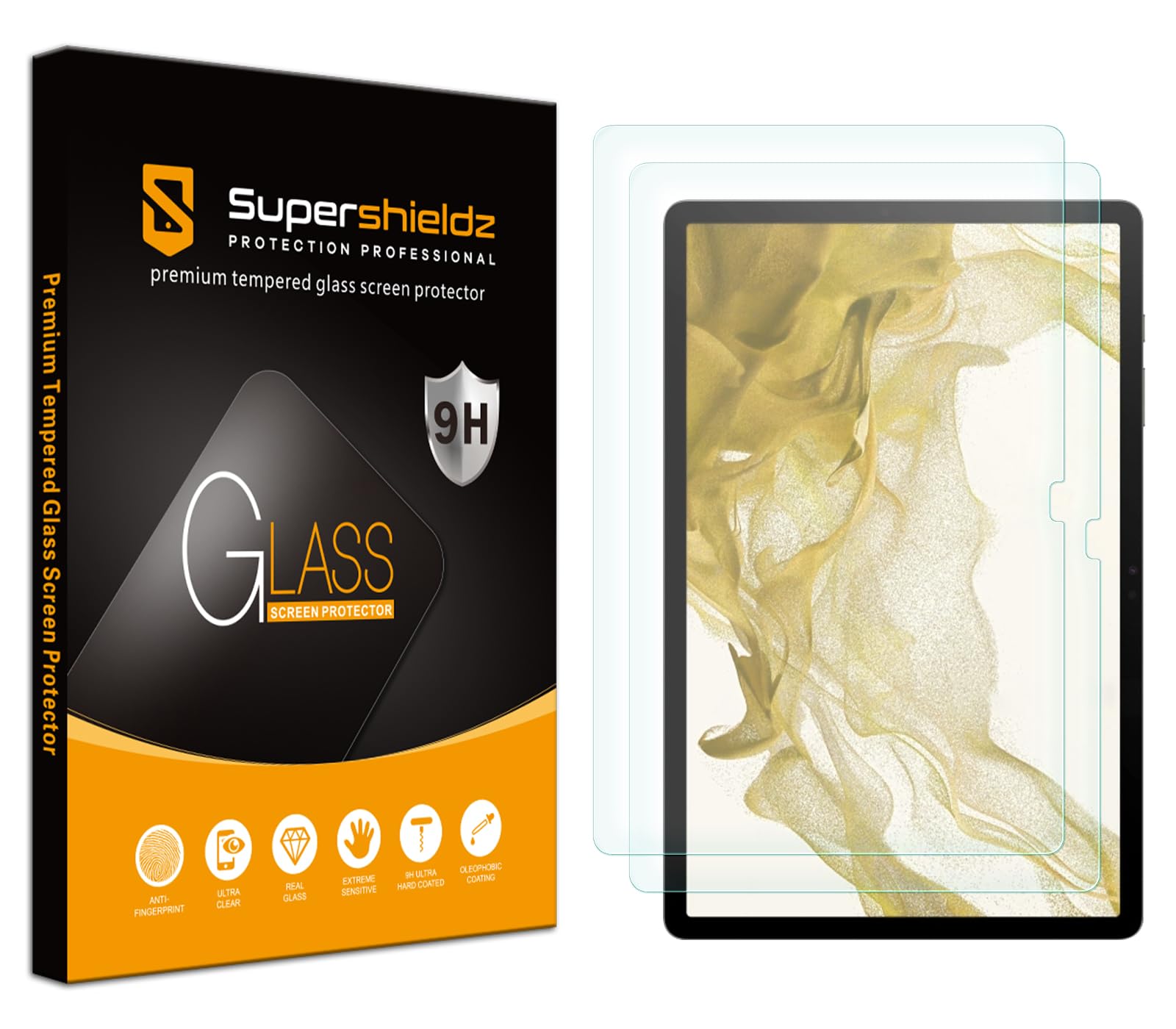 Supershieldz (2 Pack) Designed for Samsung Galaxy
