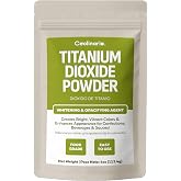 Coolinario Titanium Dioxide Powder (4 OZ) Food Grade | Whitening &amp; Opacifying Agent for Confections, Beverages &amp; Sauces, Creates Bright, Vibrant Colors &amp; Enhances Appearance