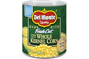 Del Monte Canned Fresh Cut Whole Golden Sweet Kernel Corn, 8.75 Ounce