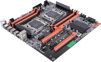 Annadue X99 Dual Server Motherboard LGA 2011-3 DDR4 4x USB 3.0 E5 CPU Studio