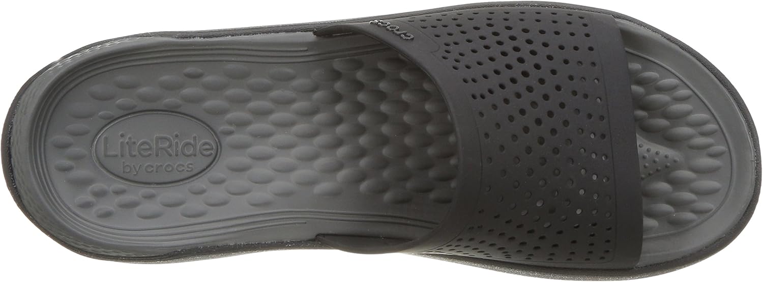  | Crocs Men's and Women's LiteRide Slide Sandals | Comfortable Slip On Sandals | Water Shoes