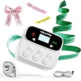 Phomemo Ribbon Label Printer, Kitchen Magnetic Label Maker Machine with Tapes F12 Handheld Rechargeable Backlit-LCD Screen Labeler One-Click Print Date for Home Food School Gift Wrapping Fridge White