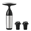 OXO SteeL Vacuum Wine Preserver and 2 Stoppers