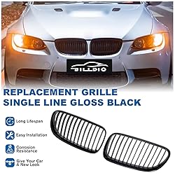 BILLDIO E92 Grille - Black Kidney Single slats