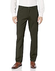 Dockers Men's Slim Fit Easy Khaki Pants, Olive