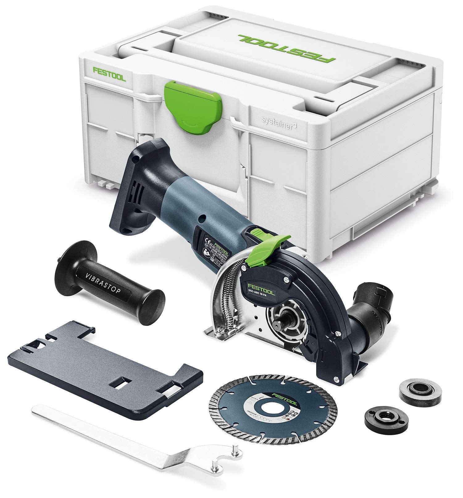 Festool Cordless Freehand Cutting System DSC-AGC 18-125 FH EB-Basic Without Battery