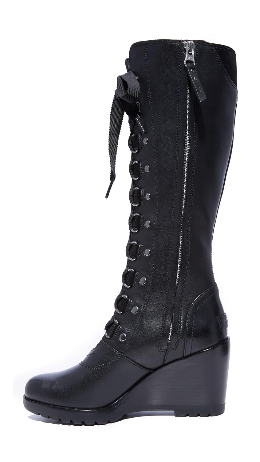 sorel women's after hours tall wedge boots