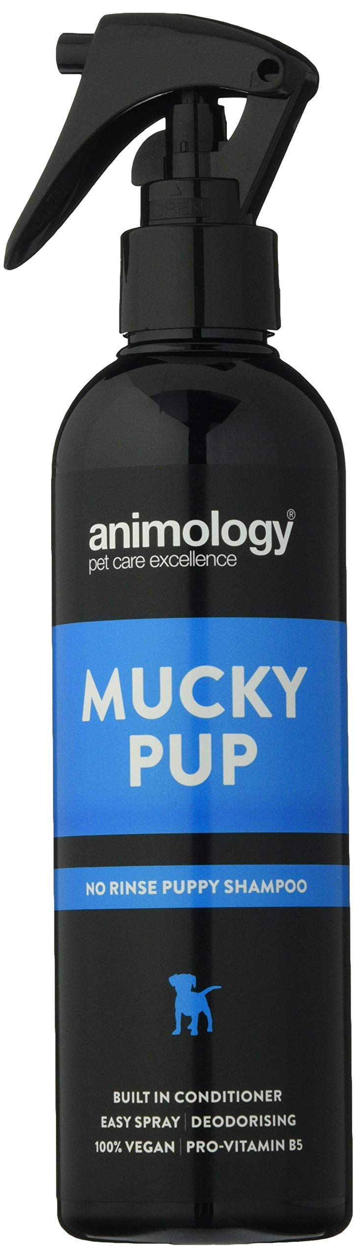 Animology Mucky Pup No-Rinse Shampoo Puppy Spray 250ml, Twin Pack