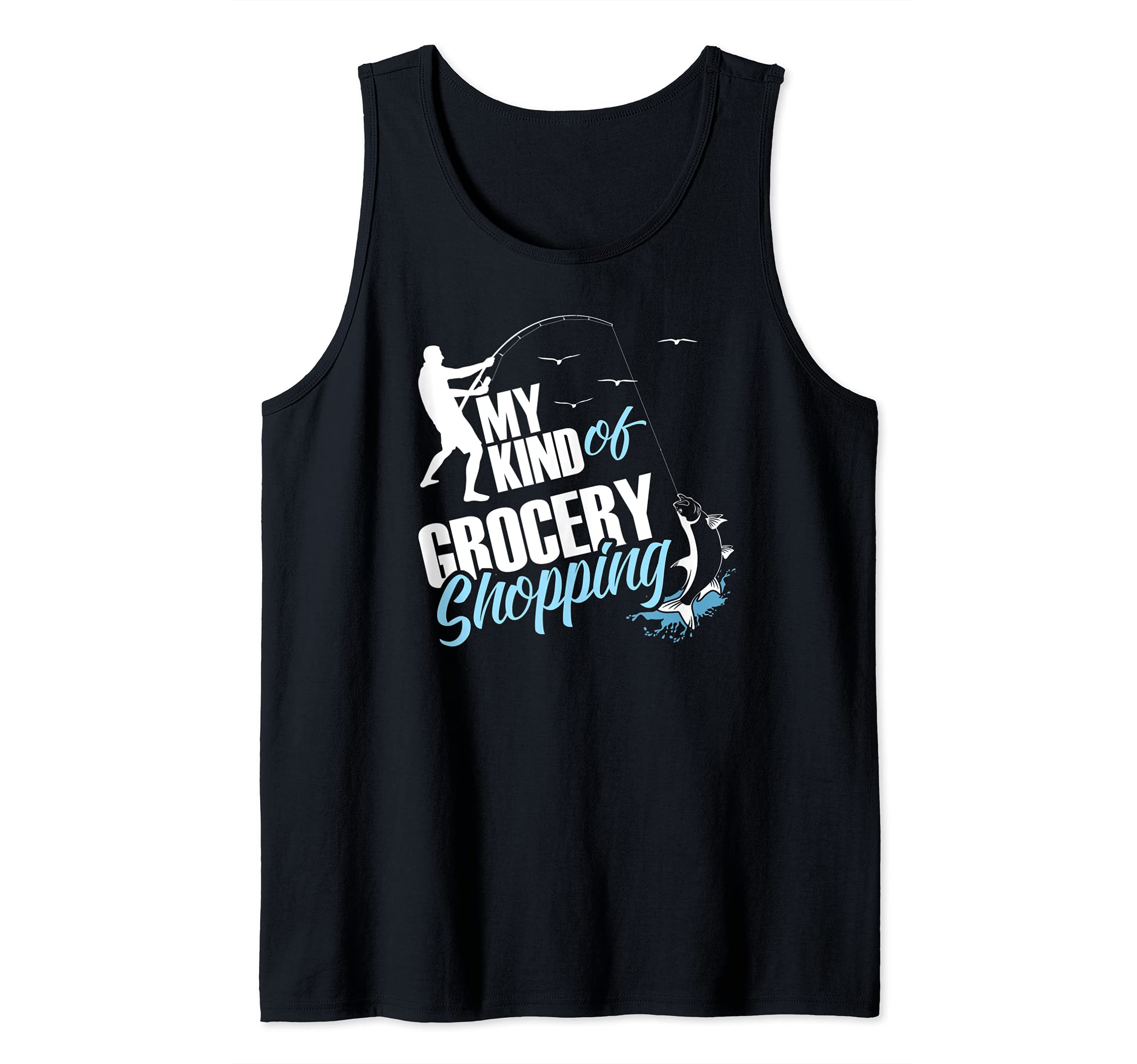 Saltwater Deep Sea Fishing Angler Fisherman Tarpon Tank Top