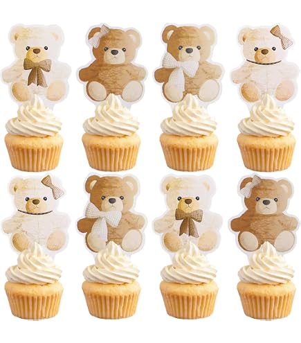Hallmark Geburtstagskarte Für Tante – Süßes Teddy-Cupcake Design Mit Goldfolie