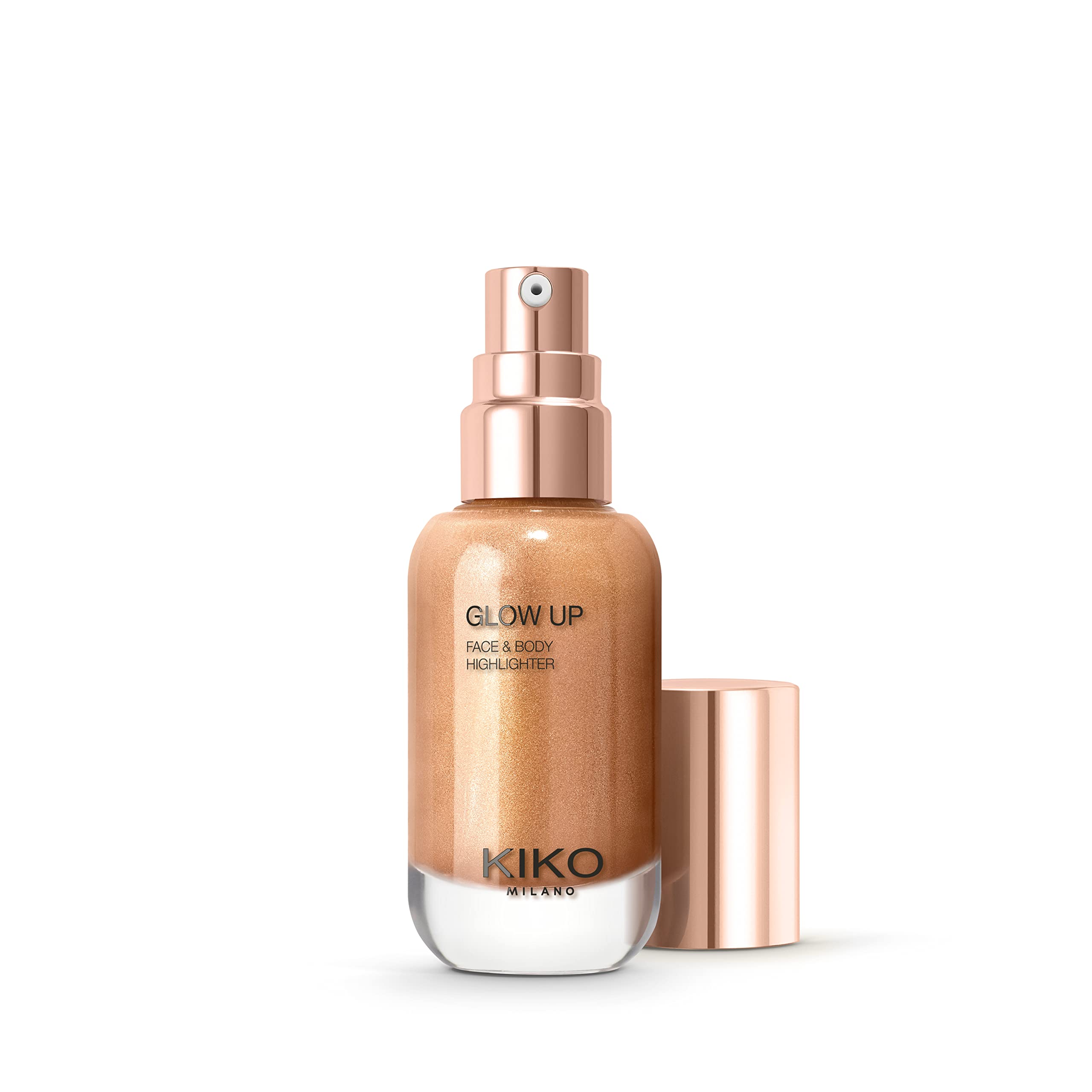 Photo 1 of KIKO Milano Glow Up Face And Body Highlighter 02 | Transfer-proof Liquid Highlighter With A Metallic Finish
