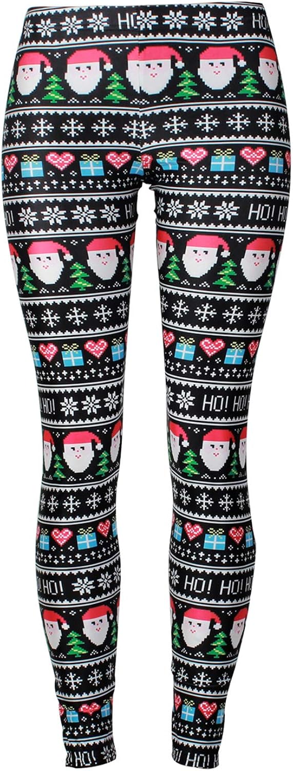 christmas fitness leggings uk