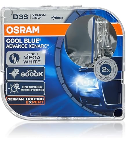 パーツ OSRAM XENARC COOL BLUE INTENSE D3S Amazon.com: OSRAM XENARC Cool Blue Intense D3S, +150% More