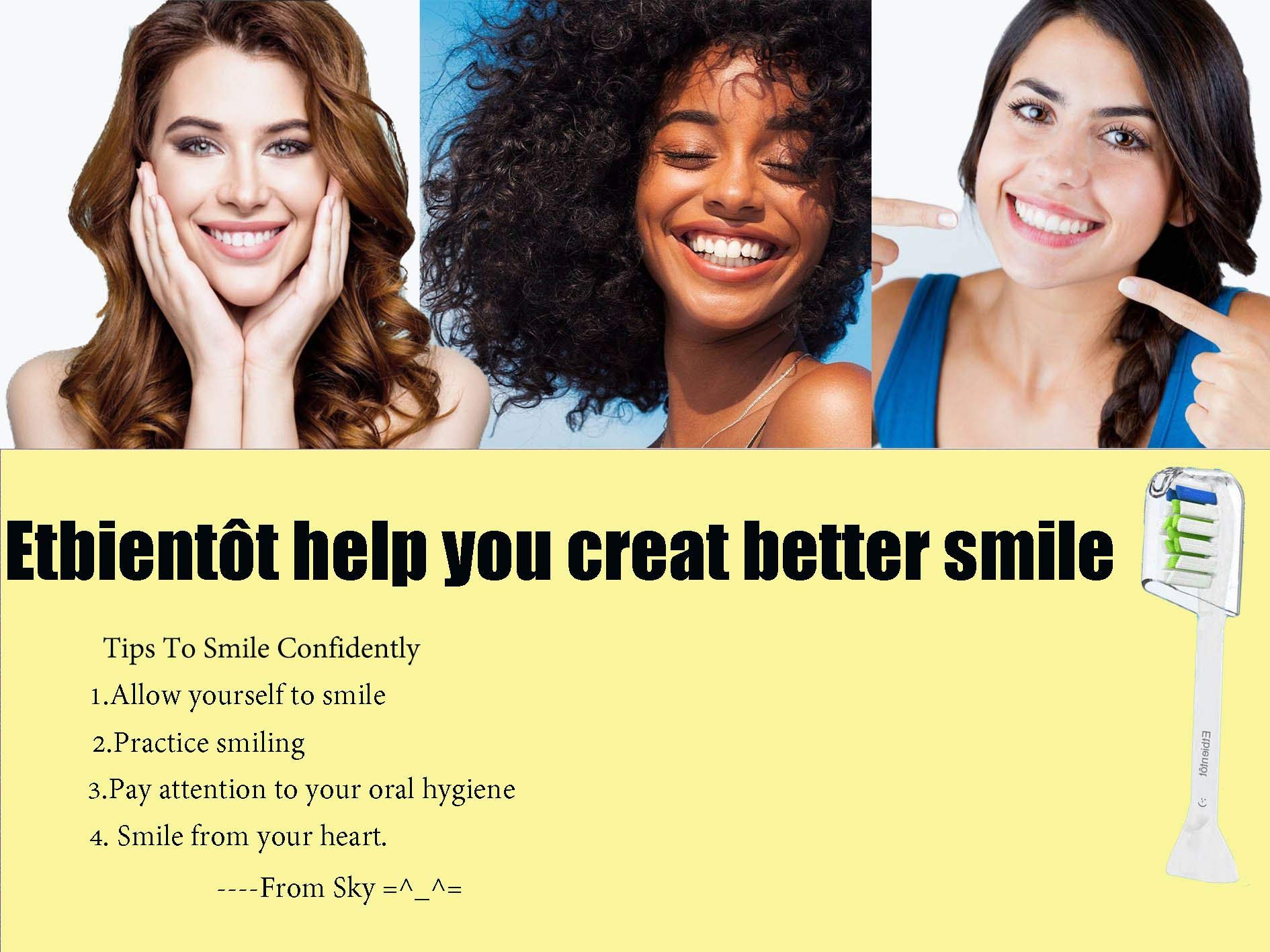 DiamondClean Replacement Brush Heads, Compatible with Philips Sonicare Electric Toothbrush HX6063/64,HX9350/40 Fit for Sonicare Plaque Control, Gum Health, FlexCare, EasyClean and HealthyWhite 4 Count