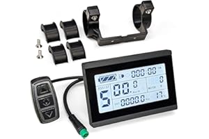 MUSELK SPOECRTN E-Bike KT-LCD3 24V/36V/48V Display with Waterproof and Normal Plug for KT Controller, Electric Bike Retrofit Kit Accessories