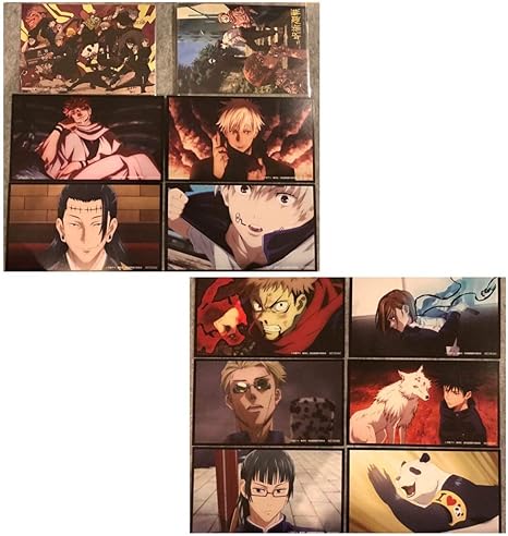 Amazon 呪術廻戦 14巻 特典カレンダー 全10種 コンプセット 特典イラストカード アニメイト12枚セット アニメ 萌えグッズ 通販