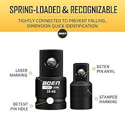 BOEN 6 Piece Impact Socket Adapter