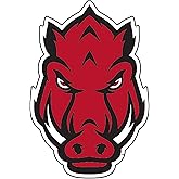 Arkansas Razorbacks, Large.Razorback, Premium Decal, CORNHOLE