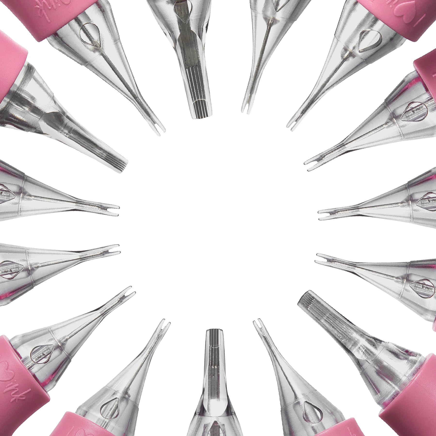 Tina Davies PIXL Cartridges Sampler 15-Pack for Eyebrows, Lips, Eyelids, and Areolas, Pack of 15