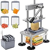 Goldtree French Fry Cutter for Potatoes Onion Food Fruit Vegetable Chopper | Stainless Steel Structure Cutter, Food Onion Dicer for Tomatoes Fruit, Labor-saving, Time-saving, Safe, Sturdy