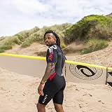 Osprey Origin Shorty Wetsuit 3mm 2mm Black Red XXL UK Men view 2