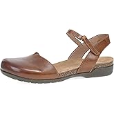 Dansko Rowan Sandal for Women - Memory Foam and Cork Footbed for Comfort and Arch Support - Lightweight Rubber Outsole for Long-Lasting Wear - Versatile Casual to Dressy Footwear