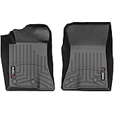 Weathertech Custom Fit FloorLiners for Ford Mustang, Mustang Shelby GT350, Mustang Shelby GT350R - 1st Row (446991), Black
