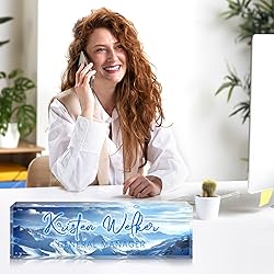 Custom Office Name Plate for Desk - Desk Name Plate