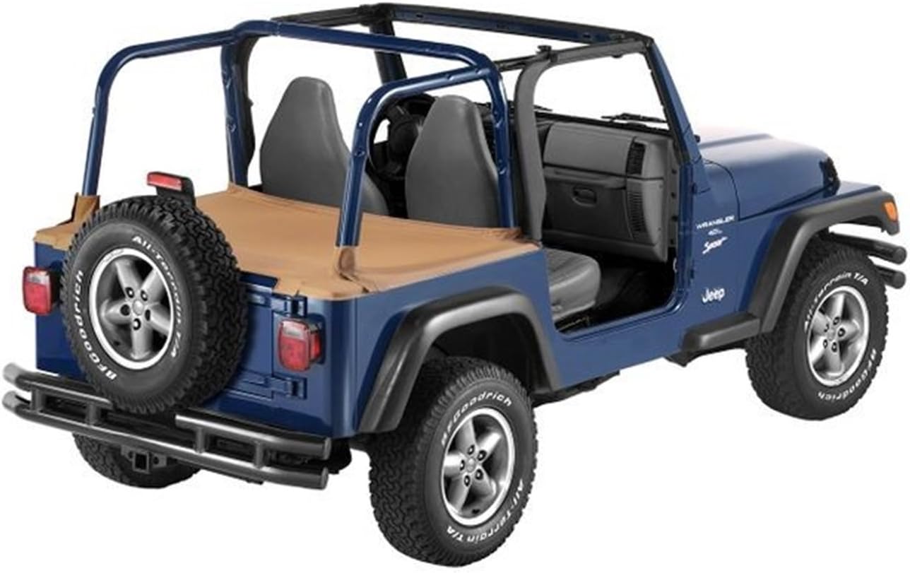 Amazon Com Bestop 9001937 Spice Duster Deck Cover For 1997 2002 Wrangler Automotive