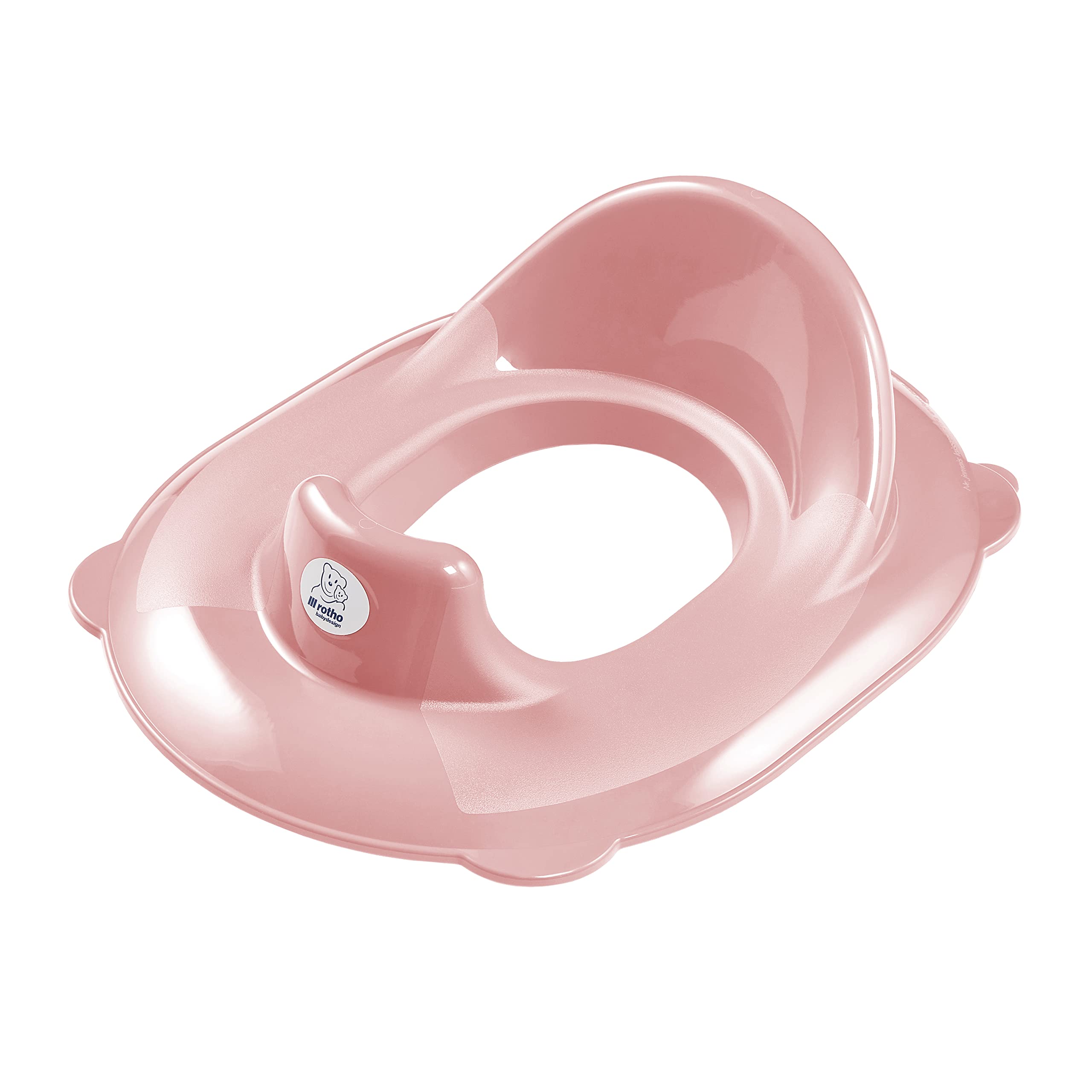 Rotho Babydesign TOP Toilet Seat Reducer, from 18 Months, Soft Rose 20004 0342 0001