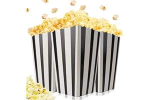 DODHEG 40 Pcs Popcorn Boxes, Cardboard Popcorn Containers, for Party Favor