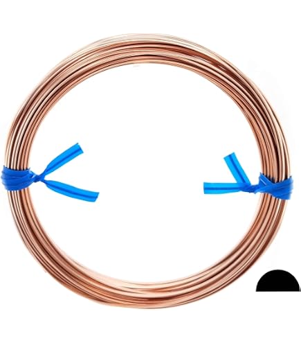 10 Metri Di Filo Quadrato Per Gioielli In Oro Rosa 20 Gauge - Morbido Morto, 14/20 Gold Filled, Ideale Per Creazioni Wire Wrapping - 2