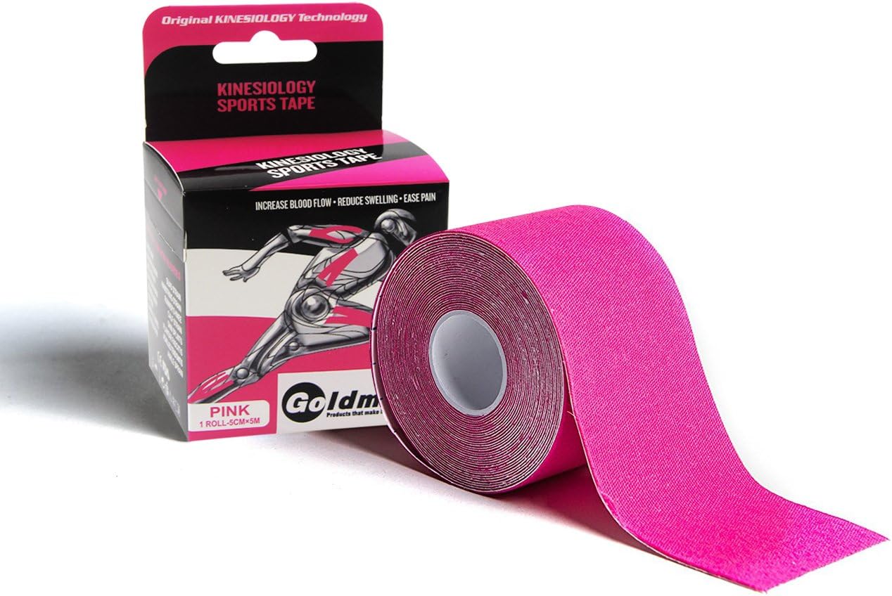 Nastro kinesiologico Goldmine kg Muscle Support tape, 5 cm x 5 m roll
