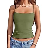 Avidlove Women's Crop Top Cami Camisole Y2K Summer Women Sexy Slim Sleeveless Backless Spaghetti Strap Tank Top