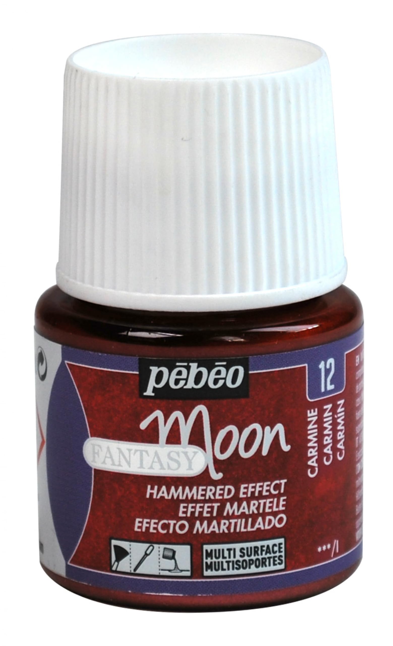 PEBEO 45 ml fantasy Moon, Carmine, 167012