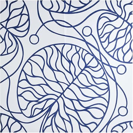 Amazon Co Jp Marimekko Bottna 生地 No 150 約幅145 高さ100cm ホワイト ネイビーマリメッコ ボットナ ファブリック ホーム キッチン
