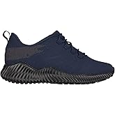 CALTO Men's Invisible Height Increasing Elevator Shoes - Navy/Blue Ultra Feather Lightweight Sporty Sneakers - 2.8 Inches Taller - Q217 - Size 10 D(M) US