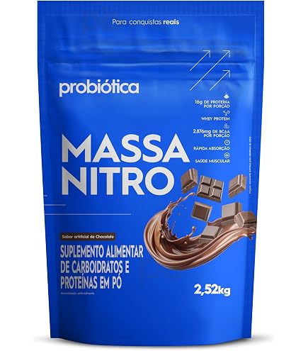 Massa Nitro No2 Refil (2, 52Kg), Probiótica : Amazon.com.br