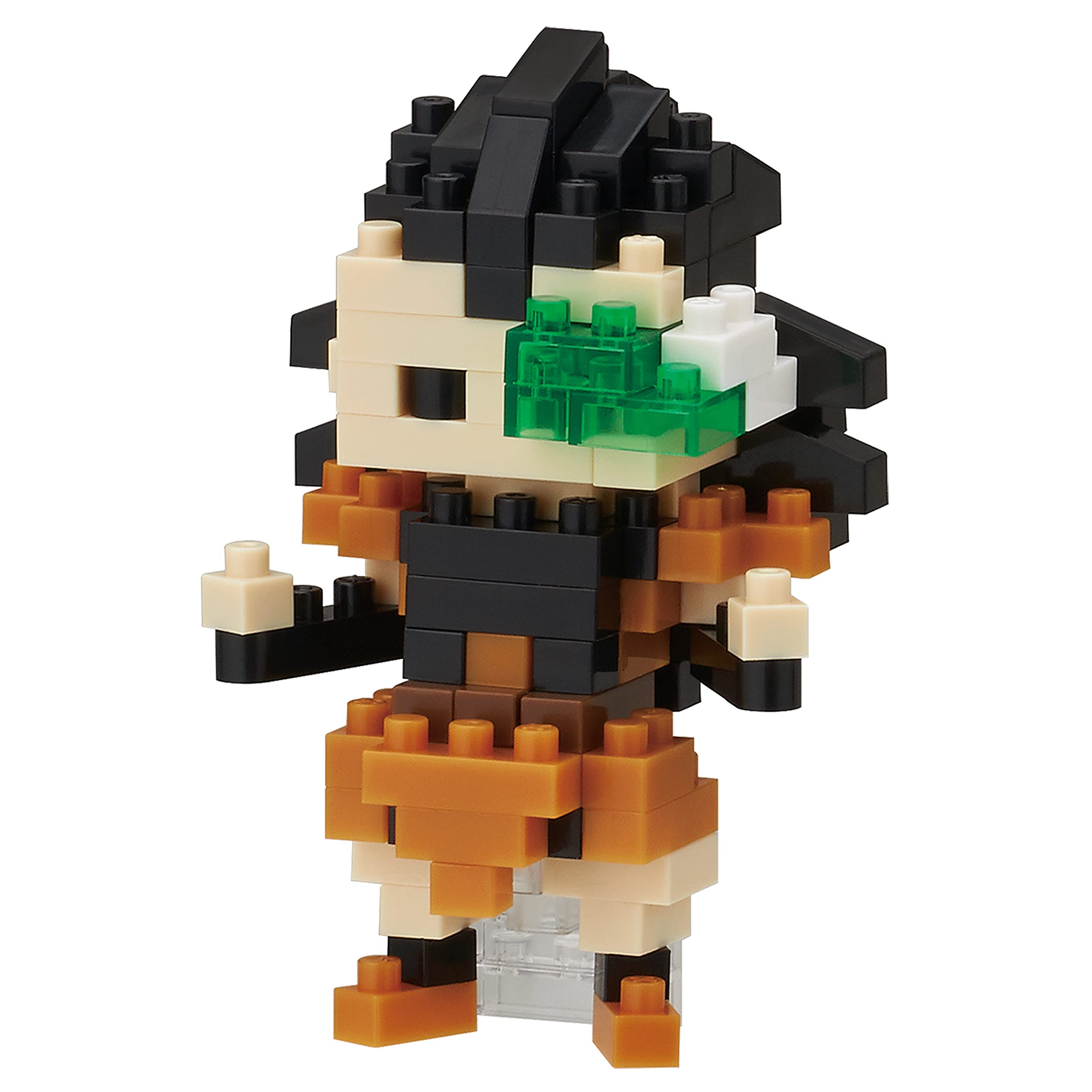nanoblock NBDB-005 nanoblock-NBDB-005-Dragon Ball Z Raditz Construction Toy, Multi-Colour