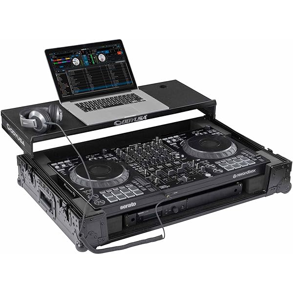 Pioneer DDJ-SX コントローラーとケース Amazon.com: Odyssey FZPIDDJSXBL Black Label Flight Zone