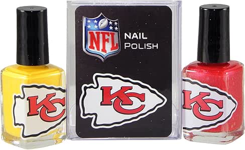 Amazon.com: NFL Kansas City Chiefs Two-Pack Team Colored ...