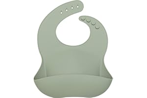 Loulou Lollipop Soft, Waterproof Silicone Feeding Bib