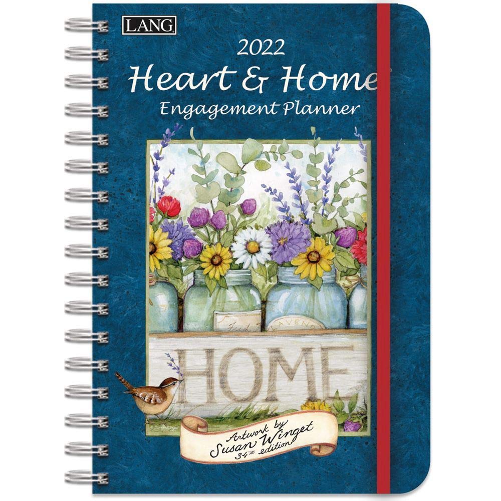 LANG Heart & Home® 2022 Spiral Engagement Planner (22991011085)