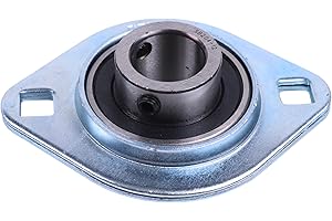 LSSOCH 3/4" Pressed Steel Two Bolt Flange Bearing SBPFL204-12 SBSFL204-12 Compatible with Dump Truck Tarp Systems
