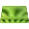 Apostrophe Games Building Block Base Plate for Large Blocks 15" x 10" (1x Light Green), Compatible with Major Brands, STEM Learning, for Ages 3+