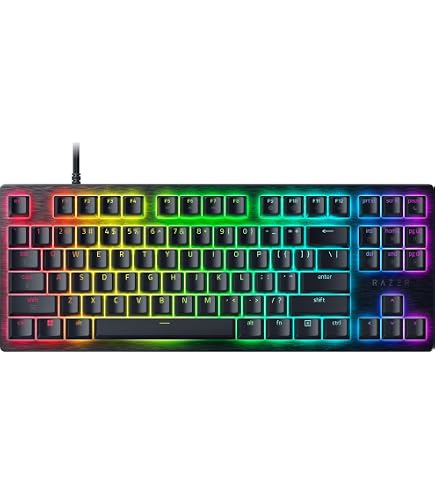 Amazon.com: Razer Huntsman V2 TKL Tenkeyless Gaming Keyboard: Fast
