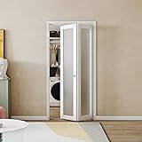 BARNER HOME Bifold Doors, Full Lite Frosted Glass