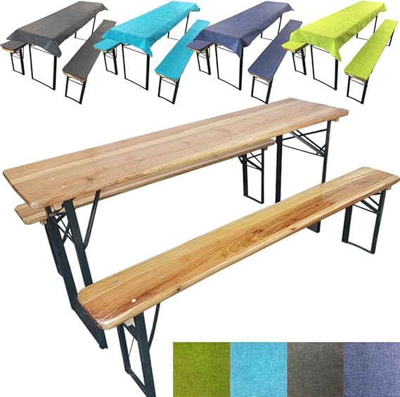 Complete Beer table set 177 cm Beer table 177 x 45 x 76,5 cm and 2