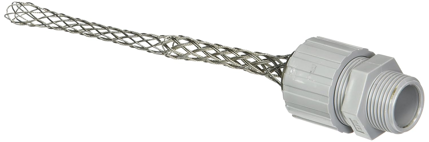 Hubbell 074011336 Deluxe Cord Grip Straight Non Metallic 3 4 With Mesh 0 50 0 62 Cable Amazon Com Industrial Scientific