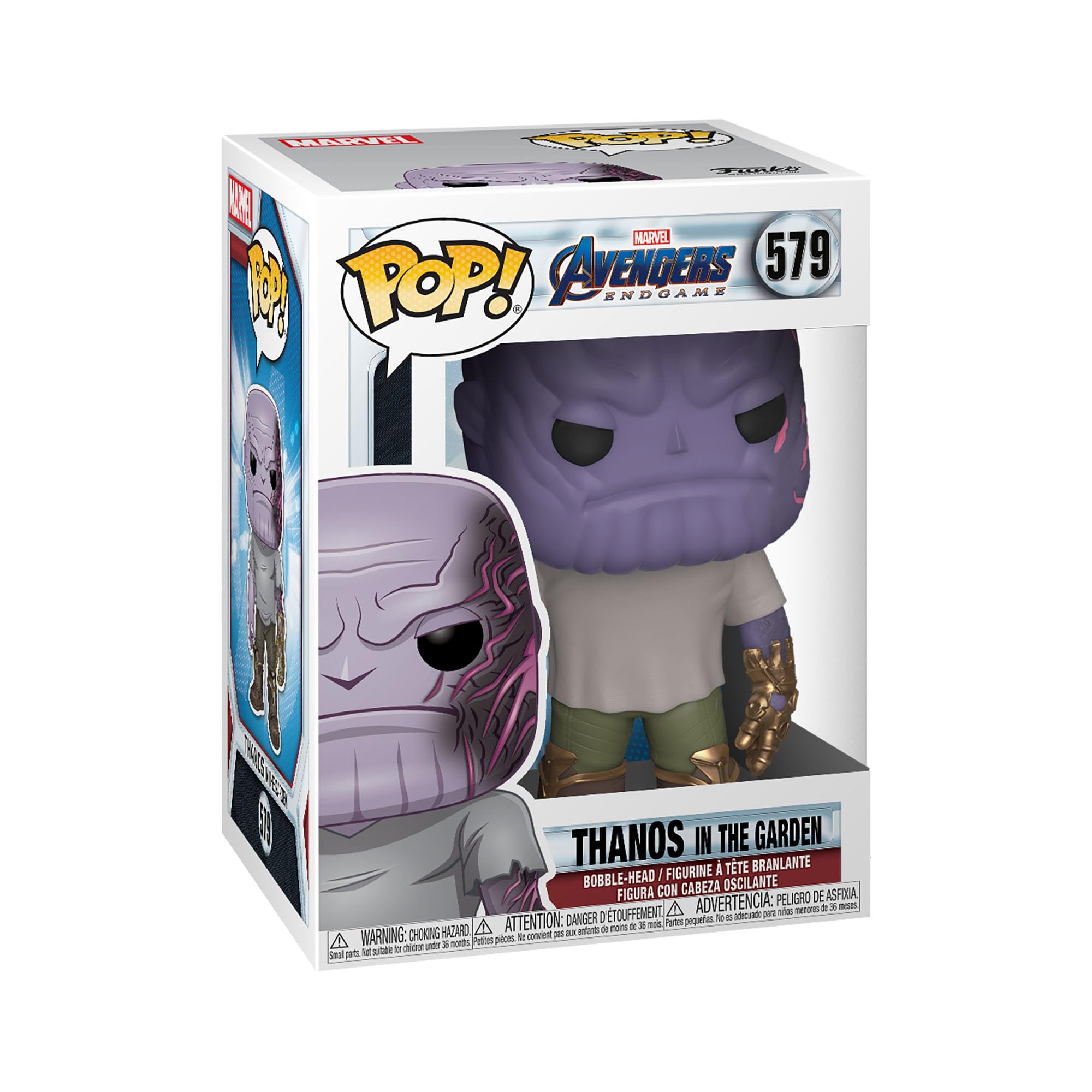 Funko Pop! Marvel: Endgame - Casual Thanos With Gauntlet - Avengers - Collectable Vinyl Figure - Gift Idea - Official Merchandise - Toys for Kids & Adults - Movies Fans - Model Figure for Collectors